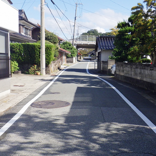 道路区画線（実践）の施工事例